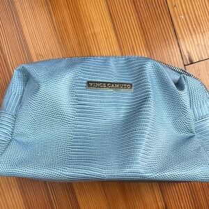 Vince Camuto Textured Light Blue Clutch